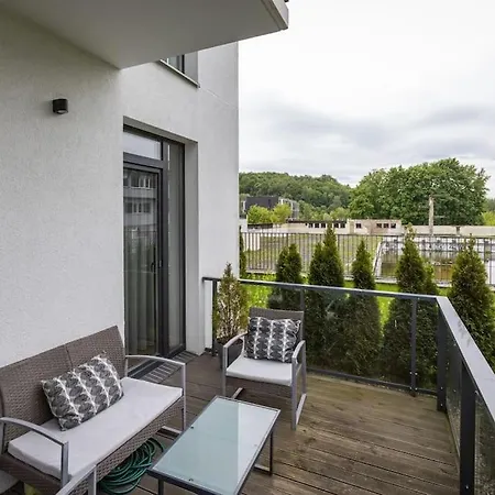 Stylish With Terrace By Urban Rent * ヴィリニュス